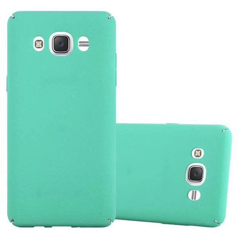 Cadorabo Hülle kompatibel mit Samsung Galaxy J5 2016 Hard Case Schutzhülle in Frosted Optik gegen Kratzer und Stöße