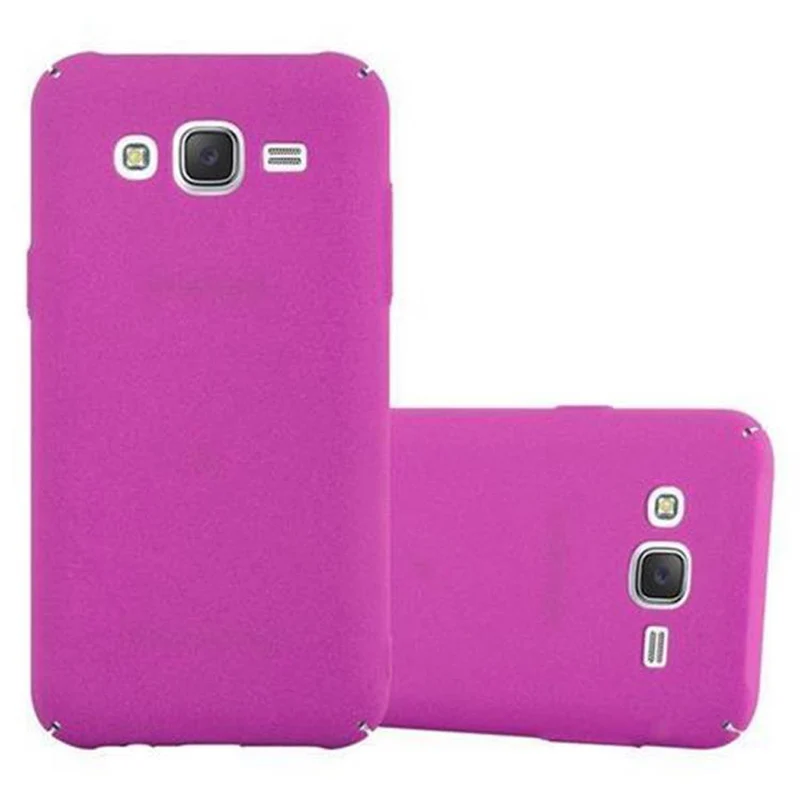 Cadorabo Hülle kompatibel mit Samsung Galaxy J5 2015 Hard Case Schutzhülle in Frosted Optik gegen Kratzer und Stöße