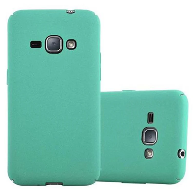 Cadorabo Hülle kompatibel mit Samsung Galaxy J1 2016 Hard Case Schutzhülle in Frosted Optik gegen Kratzer und Stöße