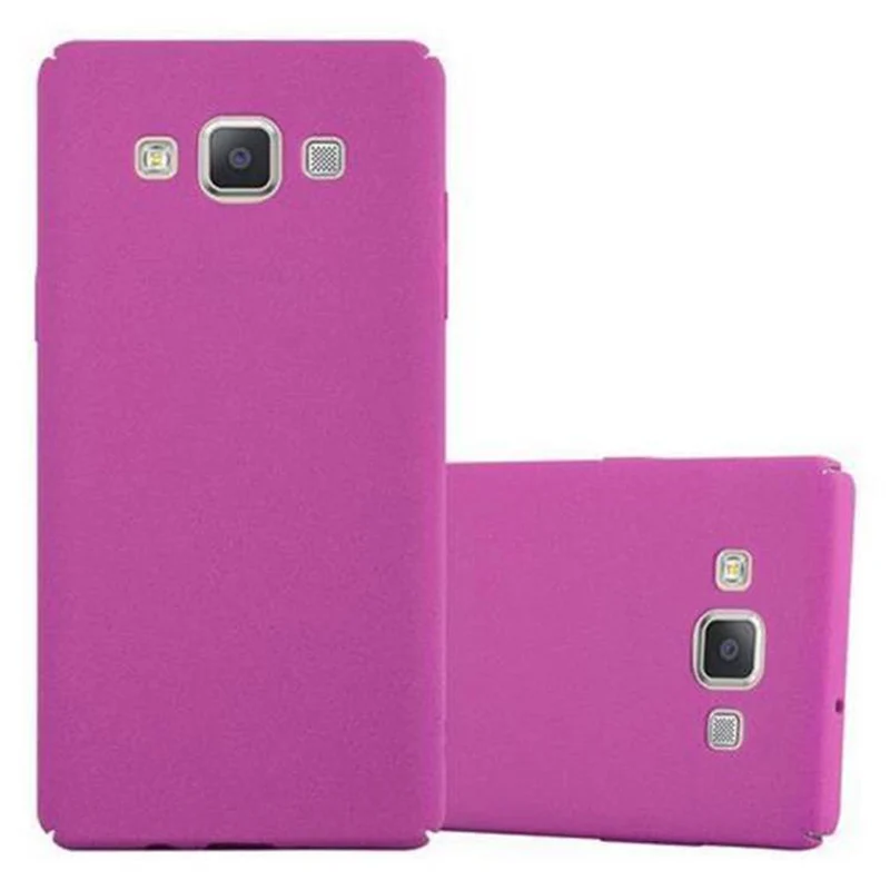 Cadorabo Hülle kompatibel mit Samsung Galaxy A5 2015 Hard Case Schutzhülle in Frosted Optik gegen Kratzer und Stöße
