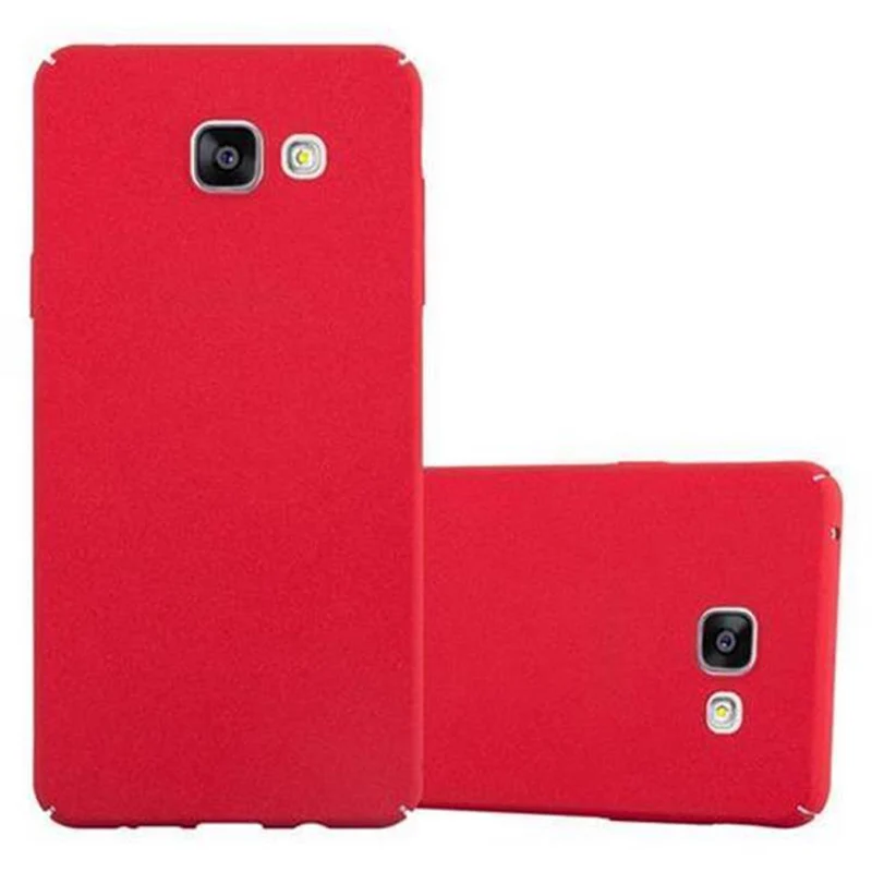 Cadorabo Hülle kompatibel mit Samsung Galaxy A3 2016 Hard Case Schutzhülle in Frosted Optik gegen Kratzer und Stöße