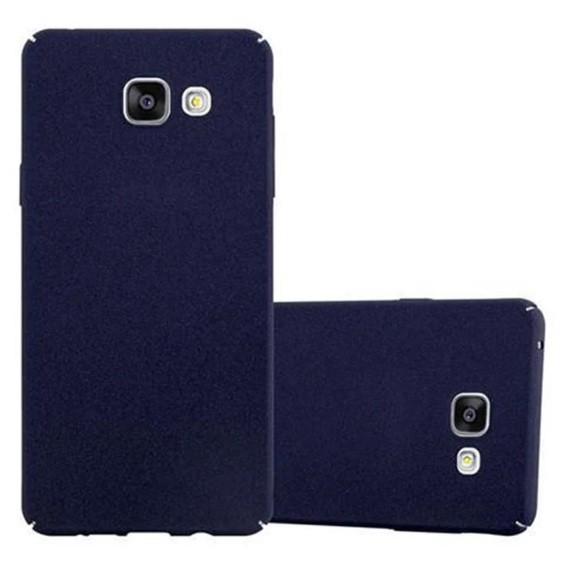 Cadorabo Hülle kompatibel mit Samsung Galaxy A3 2016 Hard Case Schutzhülle in Frosted Optik gegen Kratzer und Stöße