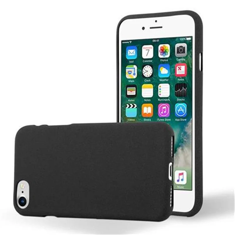 Cadorabo Hülle kompatibel mit Apple iPhone 7 / 7S / 8 / SE 2020 Schutzhülle aus flexiblem TPU Silikon