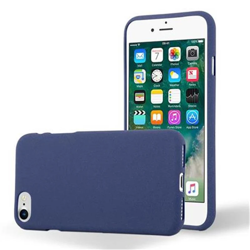 Cadorabo Hülle kompatibel mit Apple iPhone 7 / 7S / 8 / SE 2020 Schutzhülle aus flexiblem TPU Silikon