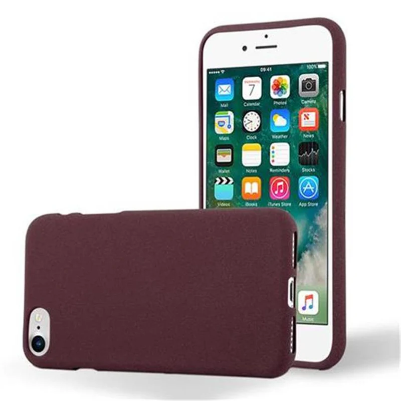 Cadorabo Hülle kompatibel mit Apple iPhone 7 / 7S / 8 / SE 2020 Schutzhülle aus flexiblem TPU Silikon