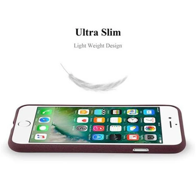 Cadorabo Hülle kompatibel mit Apple iPhone 7 / 7S / 8 / SE 2020 Schutzhülle aus flexiblem TPU Silikon