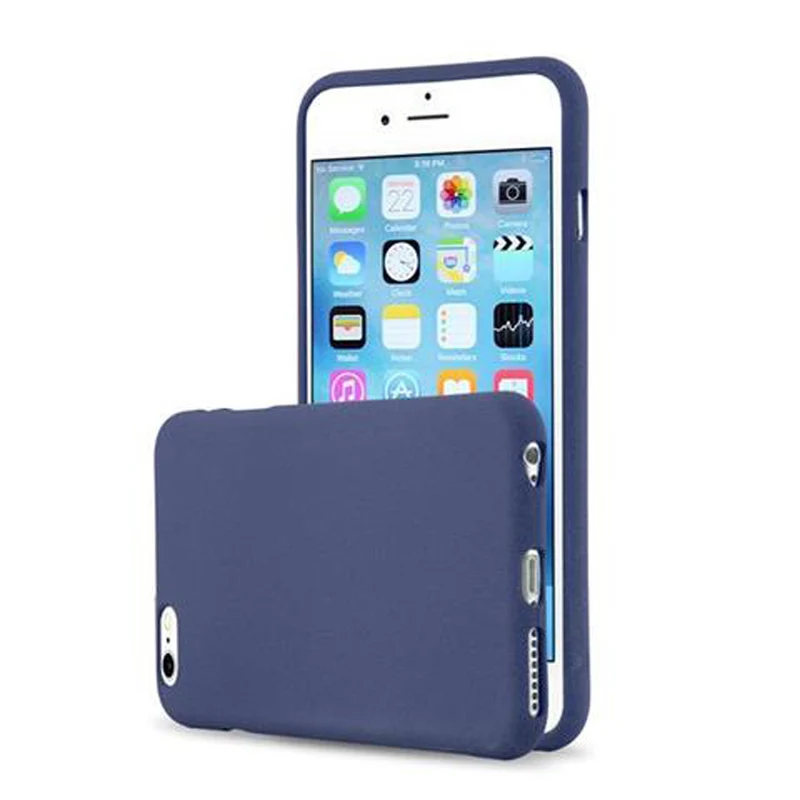 Cadorabo Hülle kompatibel mit Apple iPhone 6 PLUS / 6S PLUS Schutzhülle aus flexiblem TPU Silikon