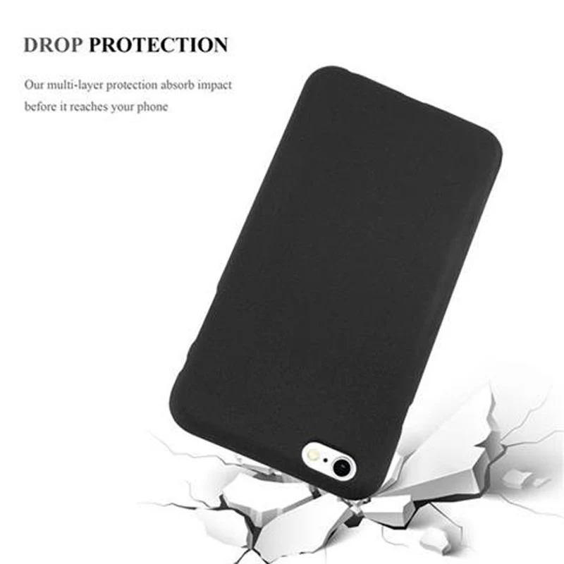 Cadorabo Hülle kompatibel mit Apple iPhone 6 PLUS / 6S PLUS Schutzhülle aus flexiblem TPU Silikon