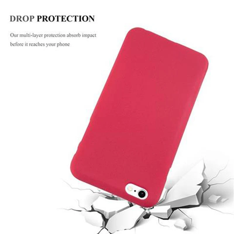 Cadorabo Hülle kompatibel mit Apple iPhone 6 PLUS / 6S PLUS Schutzhülle aus flexiblem TPU Silikon