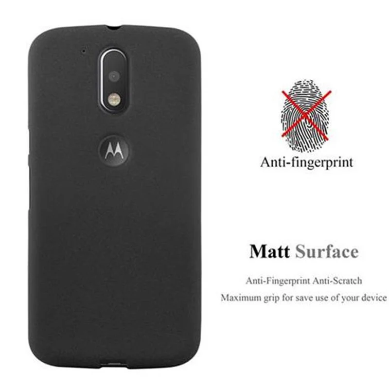 Cadorabo Hülle kompatibel mit Motorola MOTO G4 / G4 PLUS Schutzhülle aus flexiblem TPU Silikon