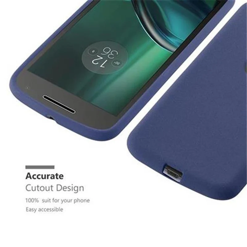 Cadorabo Hülle kompatibel mit Motorola MOTO G4 / G4 PLUS Schutzhülle aus flexiblem TPU Silikon