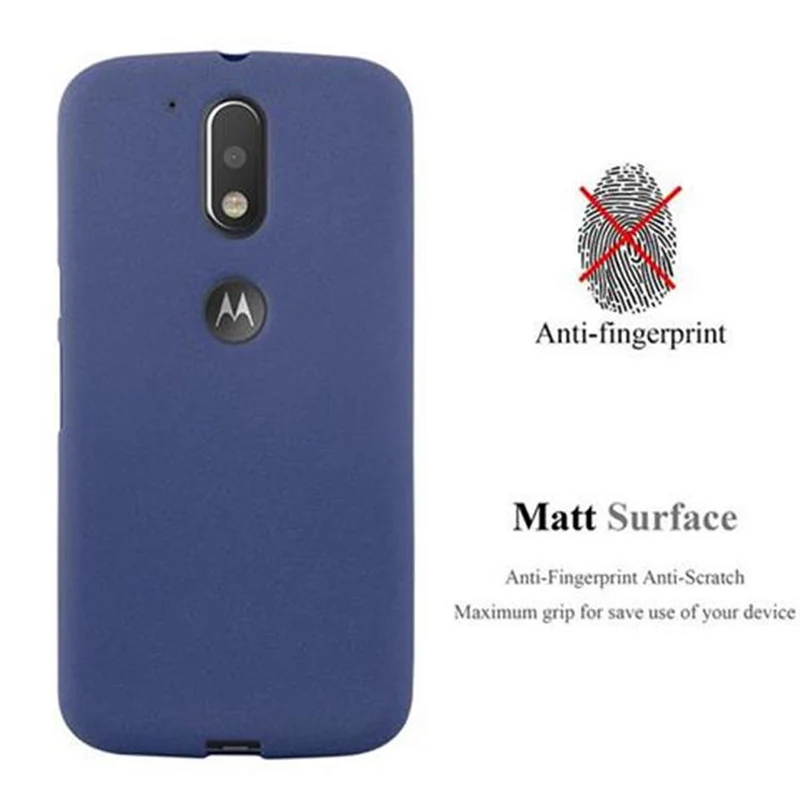Cadorabo Hülle kompatibel mit Motorola MOTO G4 / G4 PLUS Schutzhülle aus flexiblem TPU Silikon