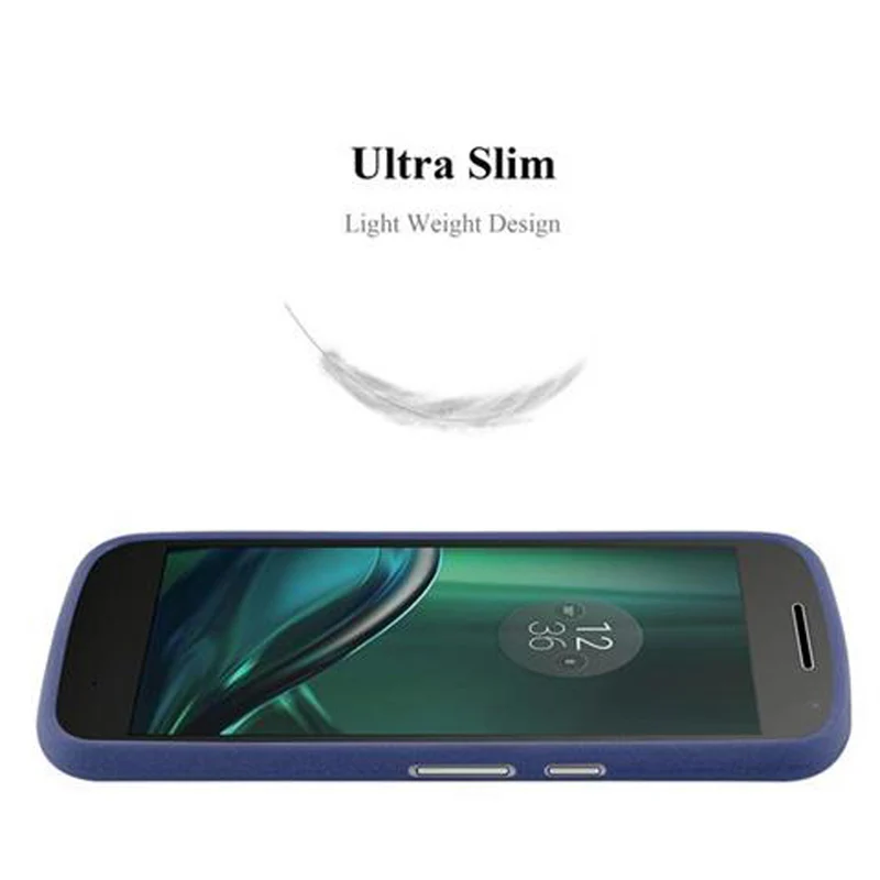 Cadorabo Hülle kompatibel mit Motorola MOTO G4 / G4 PLUS Schutzhülle aus flexiblem TPU Silikon
