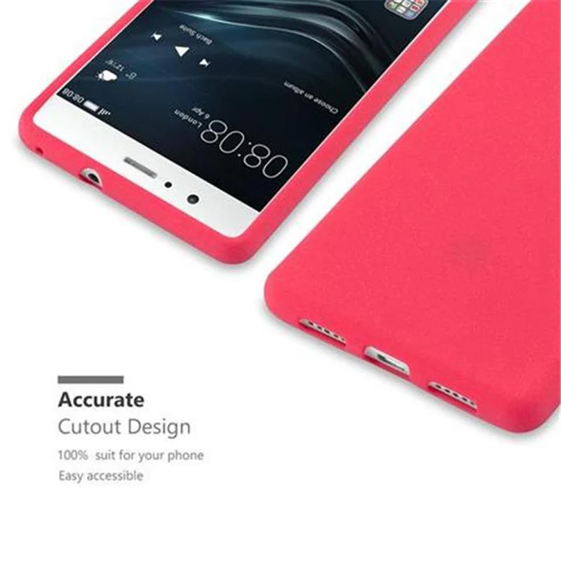 Cadorabo Hülle kompatibel mit Huawei P9 LITE 2016 / G9 LITE Schutzhülle aus flexiblem TPU Silikon