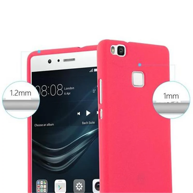 Cadorabo Hülle kompatibel mit Huawei P9 LITE 2016 / G9 LITE Schutzhülle aus flexiblem TPU Silikon