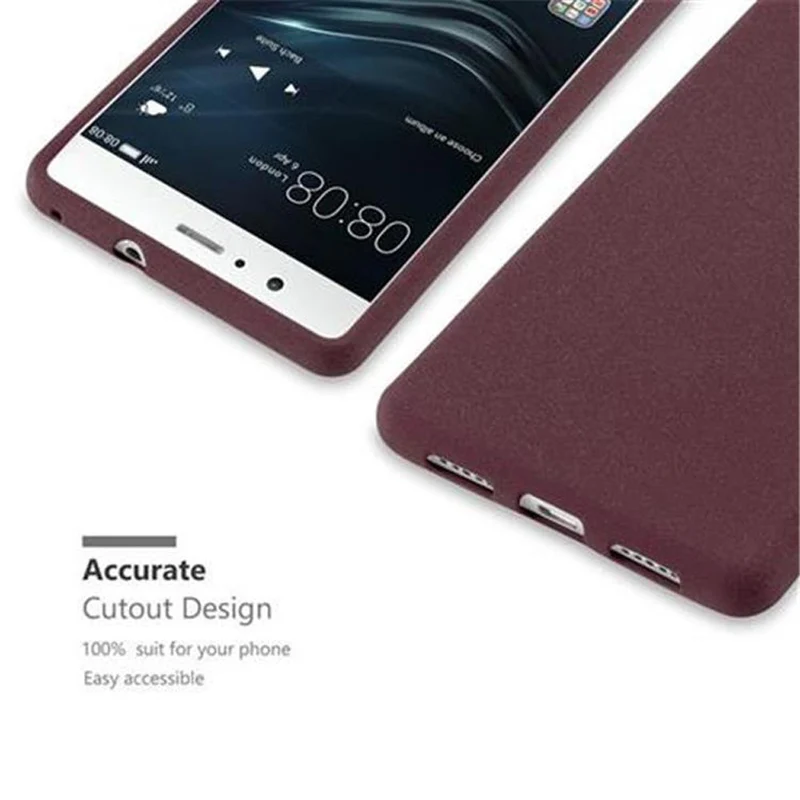 Cadorabo Hülle kompatibel mit Huawei P9 LITE 2016 / G9 LITE Schutzhülle aus flexiblem TPU Silikon