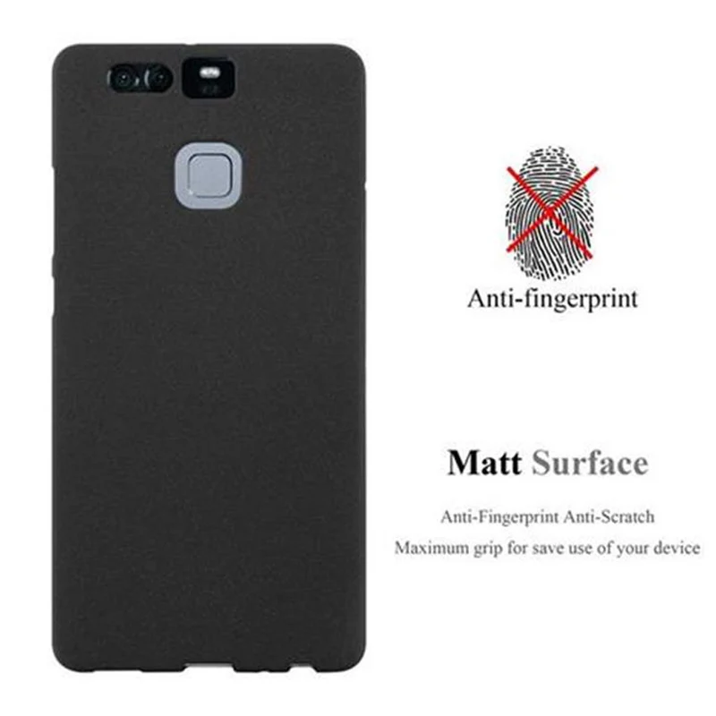 Cadorabo Hülle kompatibel mit Huawei P9 Schutzhülle aus flexiblem TPU Silikon