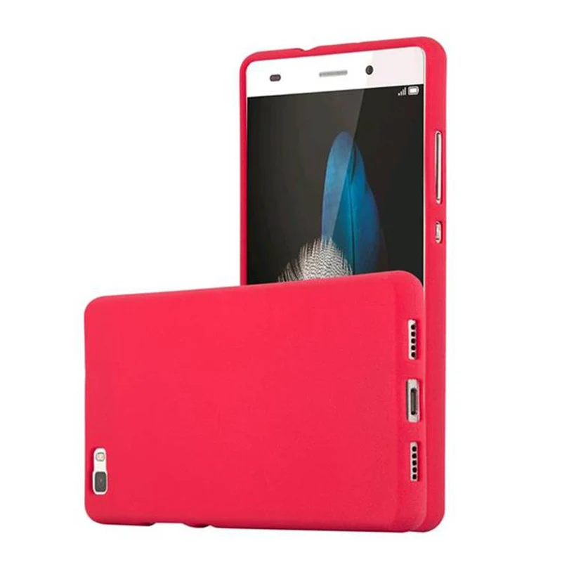 Cadorabo Hülle kompatibel mit Huawei P8 LITE 2015 Schutzhülle aus flexiblem TPU Silikon