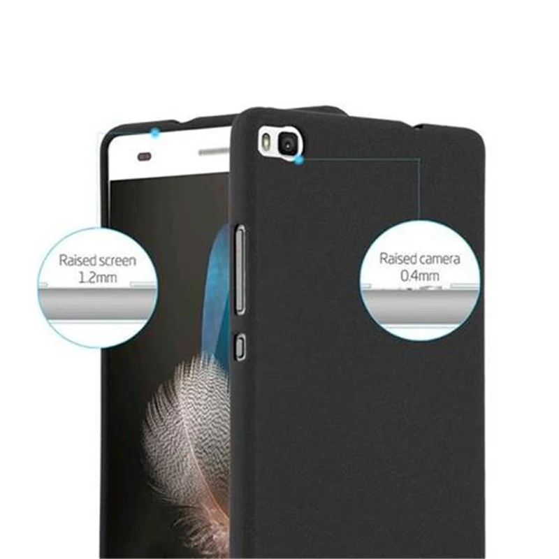 Cadorabo Hülle kompatibel mit Huawei P8 LITE 2015 Schutzhülle aus flexiblem TPU Silikon
