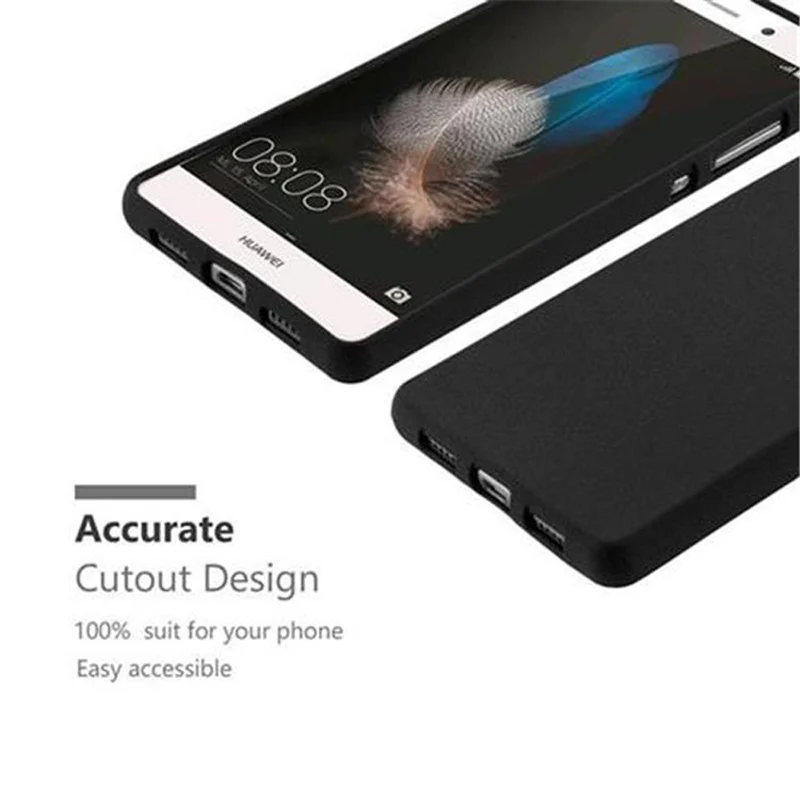 Cadorabo Hülle kompatibel mit Huawei P8 LITE 2015 Schutzhülle aus flexiblem TPU Silikon