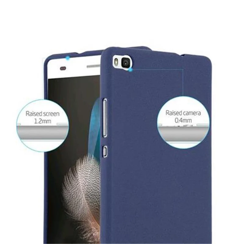 Cadorabo Hülle kompatibel mit Huawei P8 LITE 2015 Schutzhülle aus flexiblem TPU Silikon