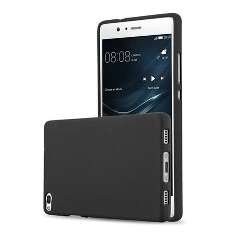 Cadorabo Hülle kompatibel mit Huawei P8 Schutzhülle aus flexiblem TPU Silikon