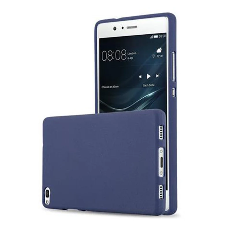 Cadorabo Hülle kompatibel mit Huawei P8 Schutzhülle aus flexiblem TPU Silikon