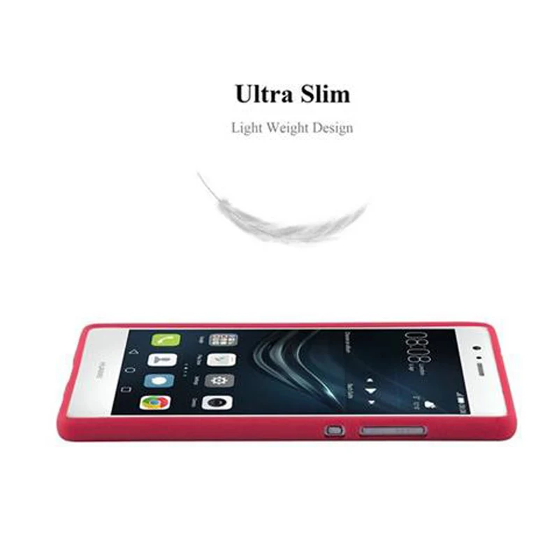 Cadorabo Hülle kompatibel mit Huawei P8 Schutzhülle aus flexiblem TPU Silikon