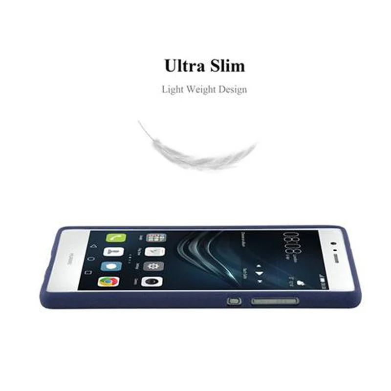 Cadorabo Hülle kompatibel mit Huawei P8 Schutzhülle aus flexiblem TPU Silikon
