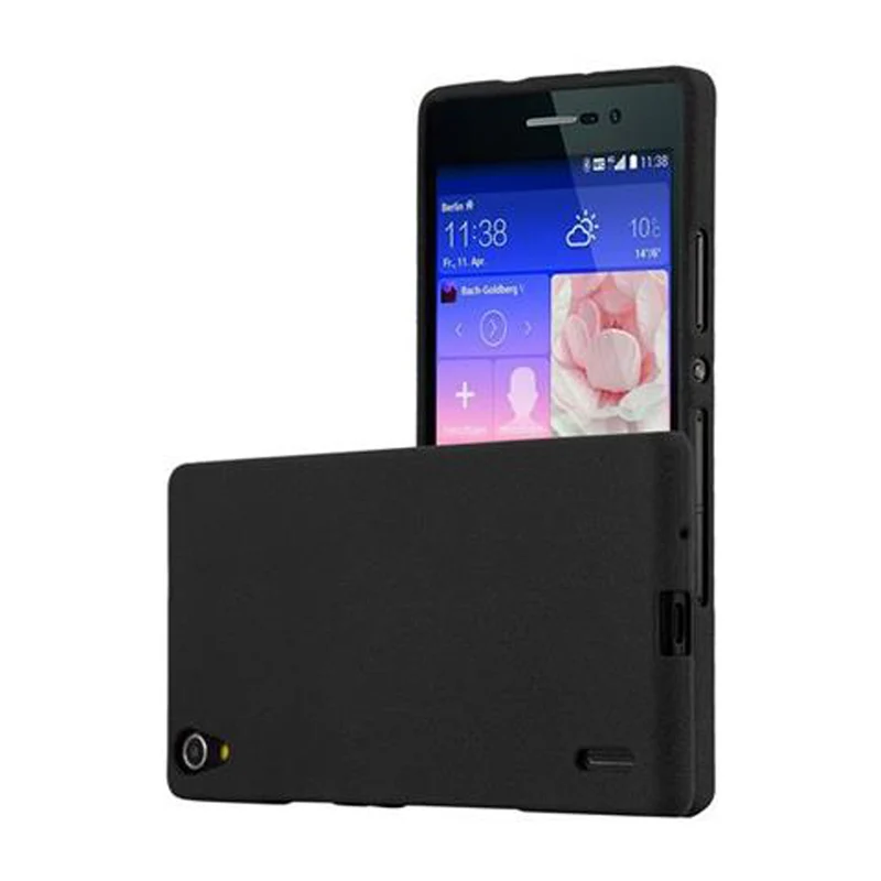 Cadorabo Hülle kompatibel mit Huawei ASCEND P7 Schutzhülle aus flexiblem TPU Silikon