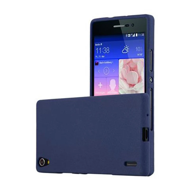 Cadorabo Hülle kompatibel mit Huawei ASCEND P7 Schutzhülle aus flexiblem TPU Silikon