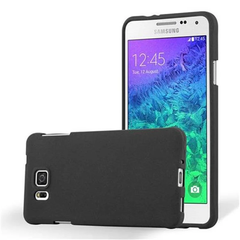 Cadorabo Hülle kompatibel mit Samsung Galaxy ALPHA Schutzhülle aus flexiblem TPU Silikon