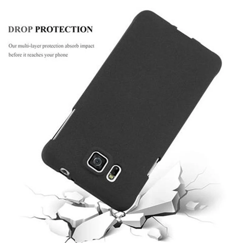 Cadorabo Hülle kompatibel mit Samsung Galaxy ALPHA Schutzhülle aus flexiblem TPU Silikon