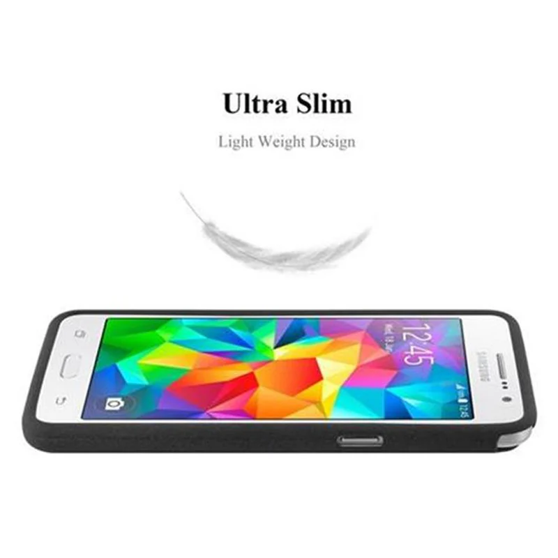 Cadorabo Hülle kompatibel mit Samsung Galaxy GRAND PRIME Schutzhülle aus flexiblem TPU Silikon