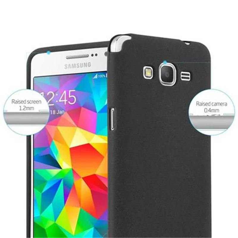 Cadorabo Hülle kompatibel mit Samsung Galaxy GRAND PRIME Schutzhülle aus flexiblem TPU Silikon
