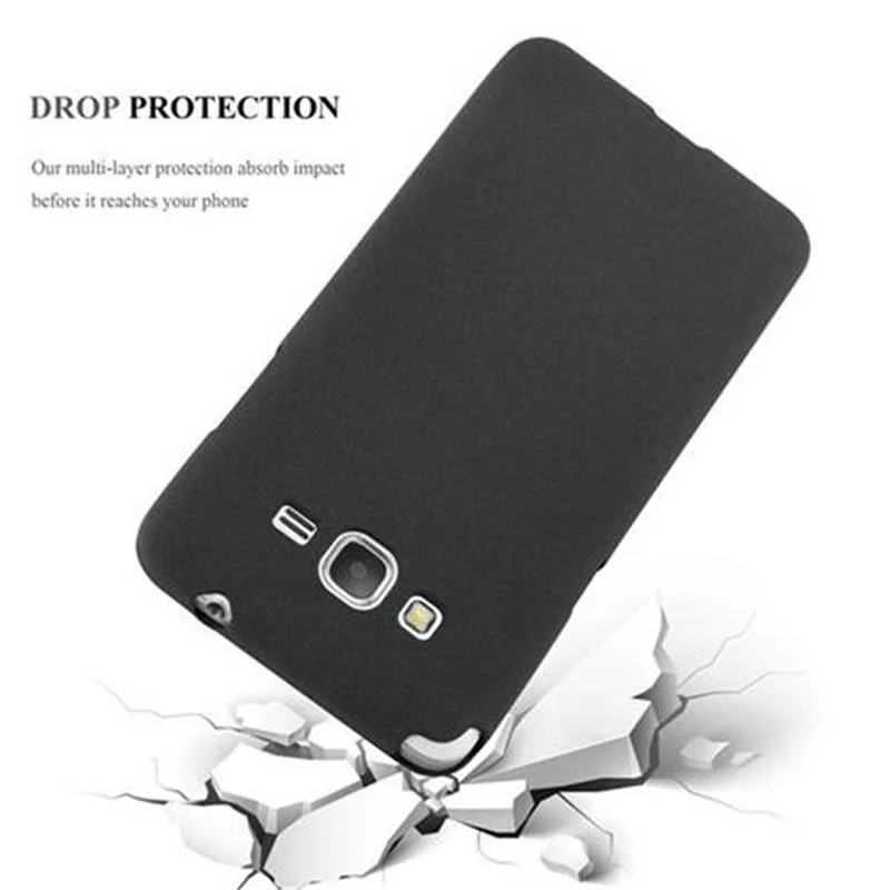 Cadorabo Hülle kompatibel mit Samsung Galaxy GRAND PRIME Schutzhülle aus flexiblem TPU Silikon