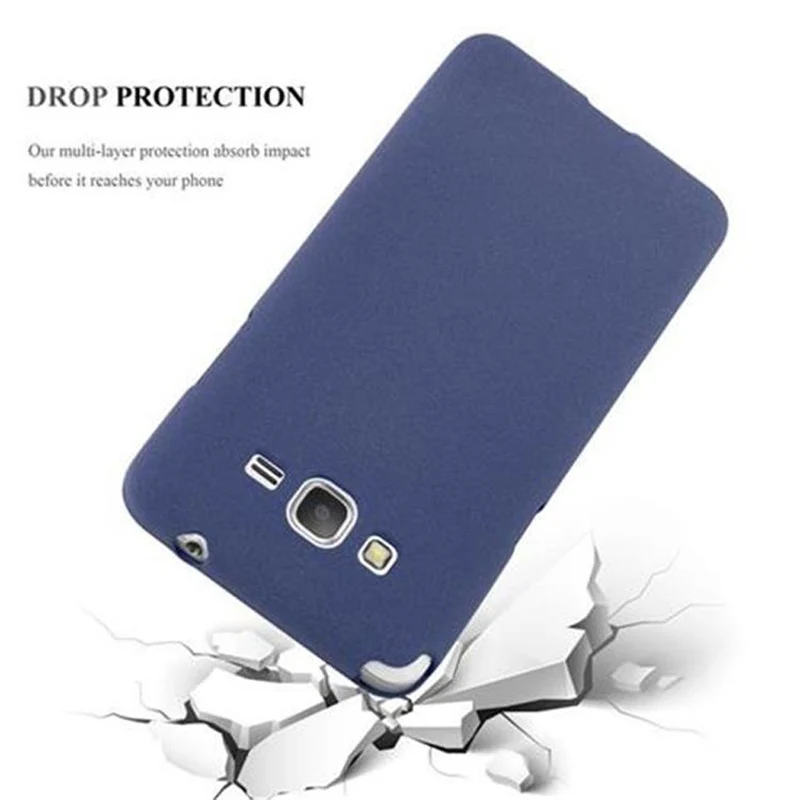 Cadorabo Hülle kompatibel mit Samsung Galaxy GRAND PRIME Schutzhülle aus flexiblem TPU Silikon