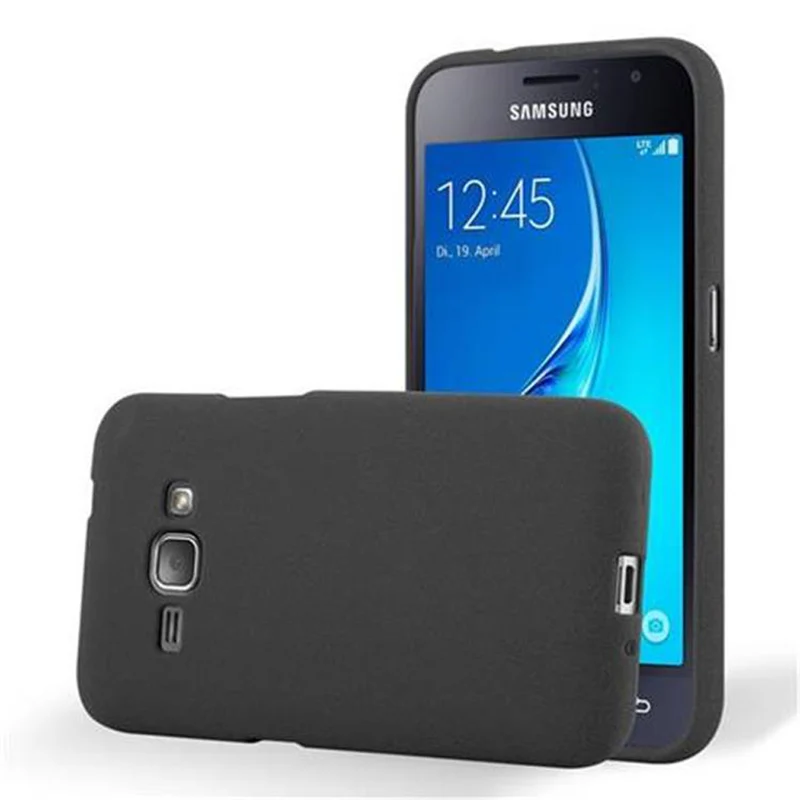 Cadorabo Hülle kompatibel mit Samsung Galaxy J1 2016 Schutzhülle aus flexiblem TPU Silikon
