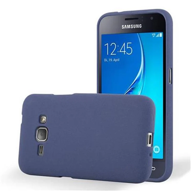 Cadorabo Hülle kompatibel mit Samsung Galaxy J1 2016 Schutzhülle aus flexiblem TPU Silikon