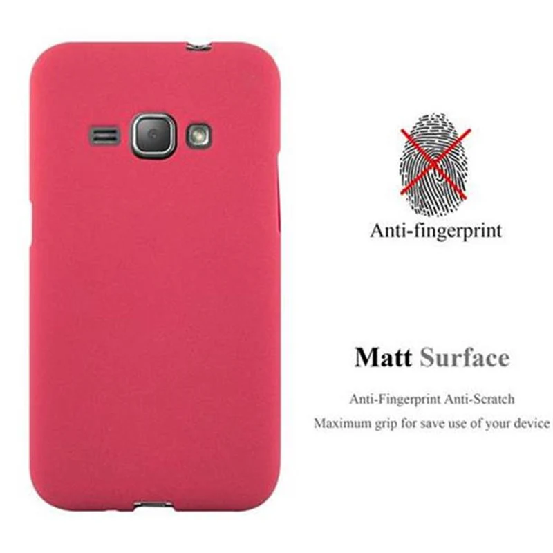 Cadorabo Hülle kompatibel mit Samsung Galaxy J1 2016 Schutzhülle aus flexiblem TPU Silikon