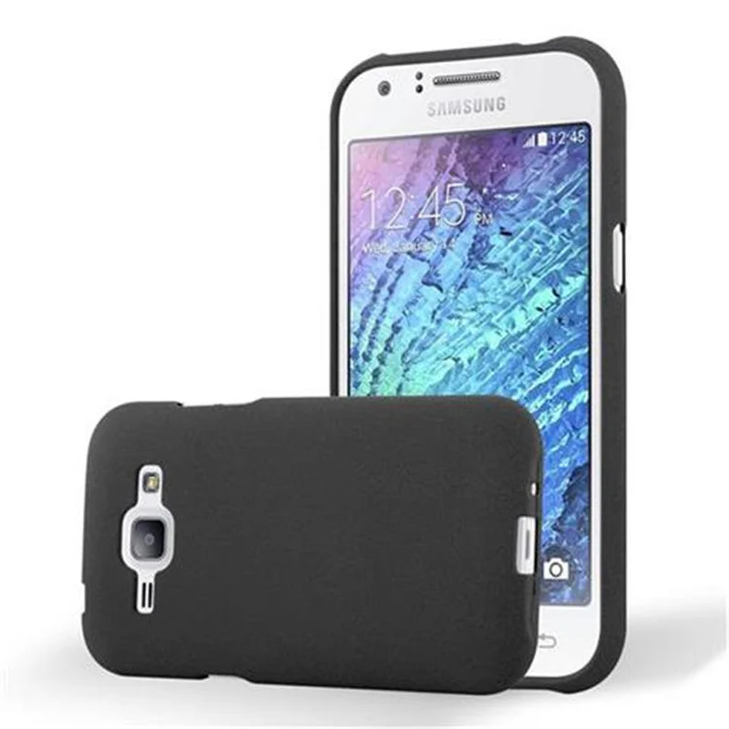 Cadorabo Hülle kompatibel mit Samsung Galaxy J1 2015 Schutzhülle aus flexiblem TPU Silikon