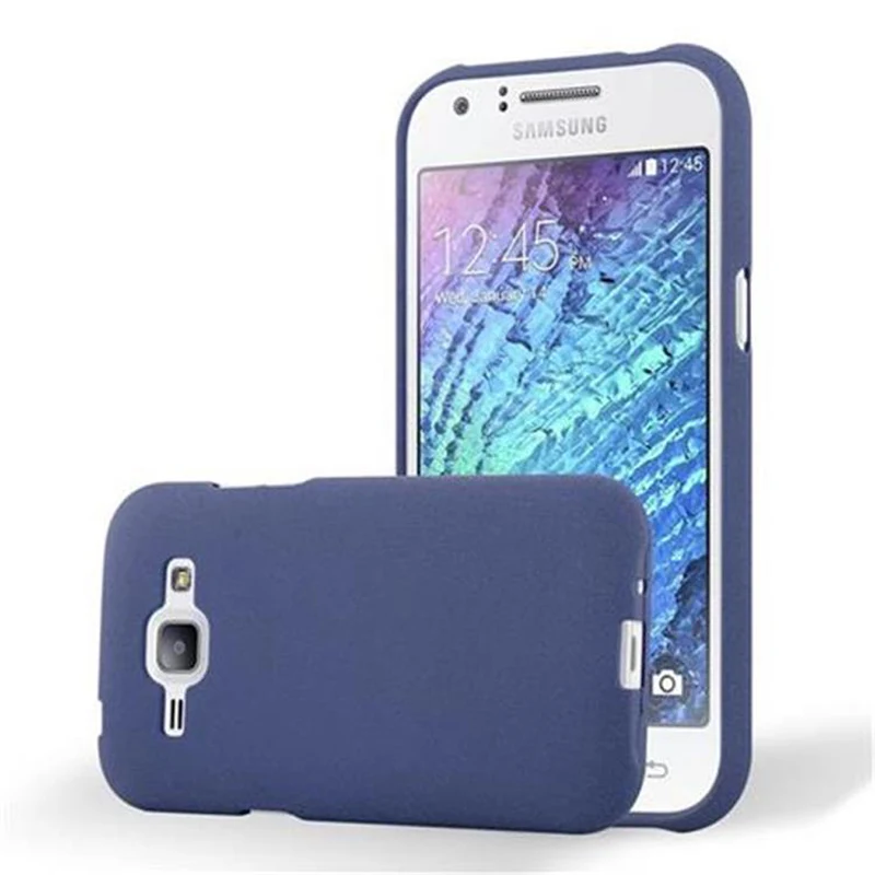 Cadorabo Hülle kompatibel mit Samsung Galaxy J1 2015 Schutzhülle aus flexiblem TPU Silikon