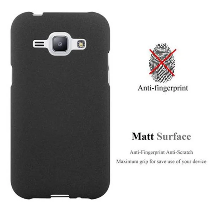 Cadorabo Hülle kompatibel mit Samsung Galaxy J1 2015 Schutzhülle aus flexiblem TPU Silikon