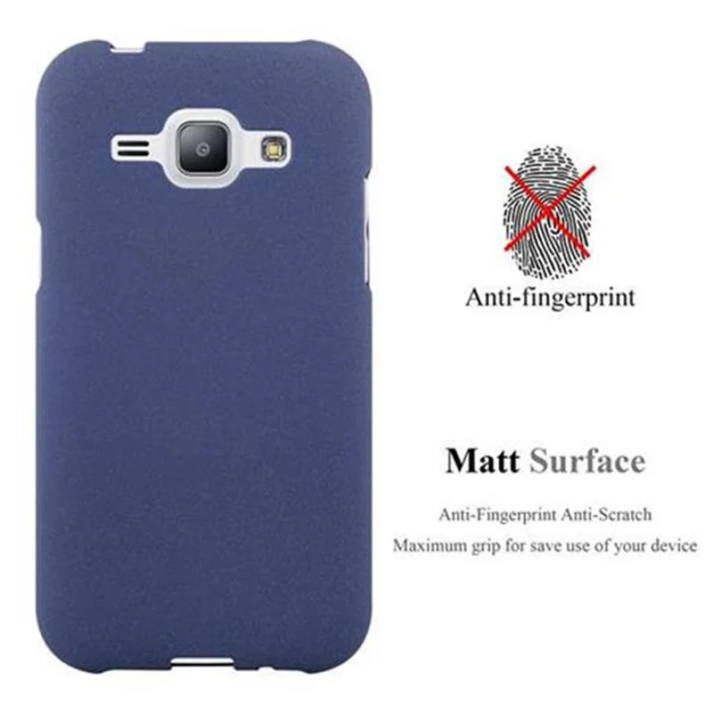 Cadorabo Hülle kompatibel mit Samsung Galaxy J1 2015 Schutzhülle aus flexiblem TPU Silikon
