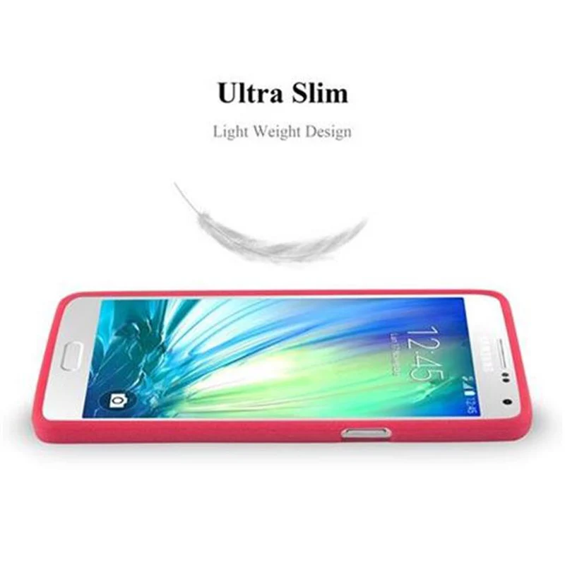 Cadorabo Hülle kompatibel mit Samsung Galaxy A5 2015 Schutzhülle aus flexiblem TPU Silikon
