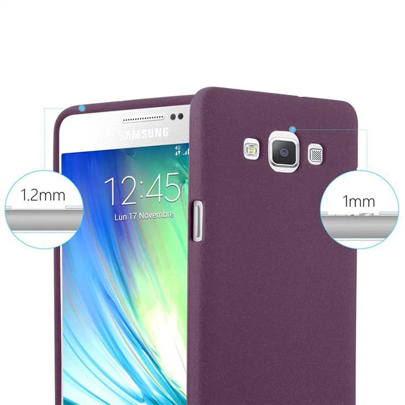 Cadorabo Hülle kompatibel mit Samsung Galaxy A5 2015 Schutzhülle aus flexiblem TPU Silikon