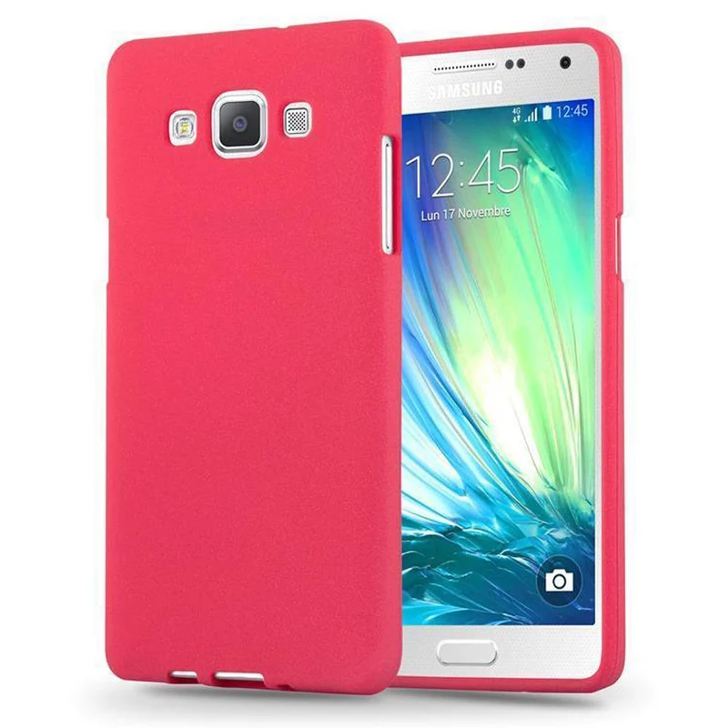 Cadorabo Hülle kompatibel mit Samsung Galaxy A3 2015 Schutzhülle aus flexiblem TPU Silikon
