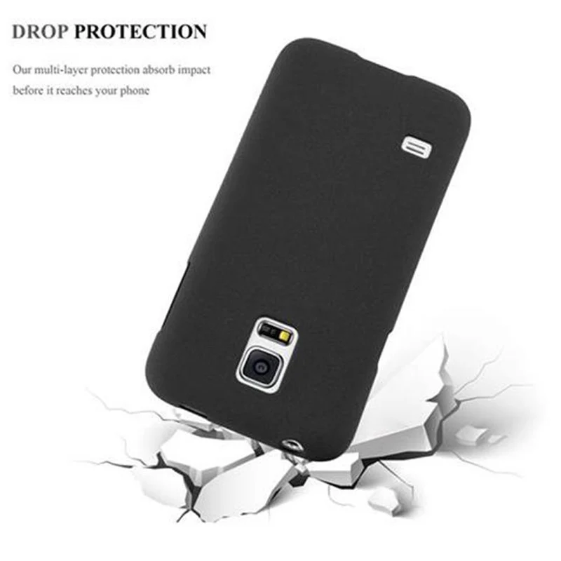 Cadorabo Hülle kompatibel mit Samsung Galaxy S5 MINI / S5 MINI DUOS Schutzhülle aus flexiblem TPU Silikon