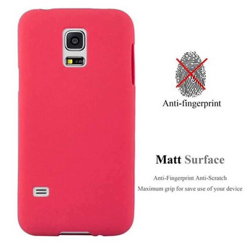 Cadorabo Hülle kompatibel mit Samsung Galaxy S5 MINI / S5 MINI DUOS Schutzhülle aus flexiblem TPU Silikon