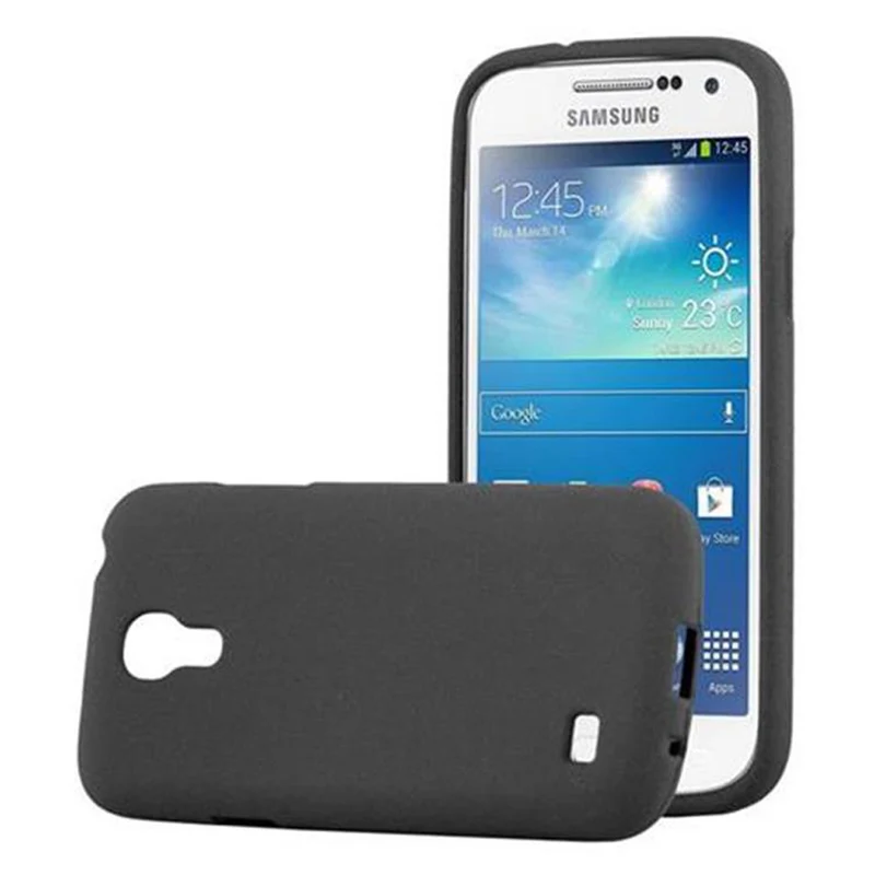 Cadorabo Hülle kompatibel mit Samsung Galaxy S4 MINI Schutzhülle aus flexiblem TPU Silikon